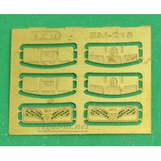 Дефлекторы капота для ВАЗ-2105, 2107